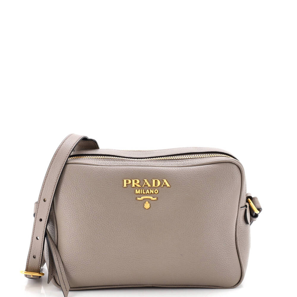 Prada Double Zip Camera Bag Vitello #265827P14B